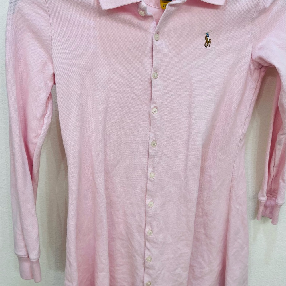 Ralph Lauren Kids Pink Polo Shirt